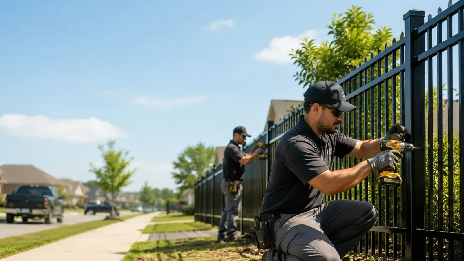 Metal Fence Installation in Elora, TN